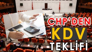 CHP Milletvekilleri bazı giderlerin KDV indirimi için kanun teklifi verdi
