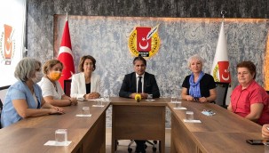 Kayseri Kadın Platformu'ndan Gazeteciler Cemiyeti'ne ziyaret