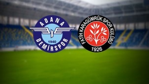 Karagümrük Adana Demirspor maçı canlı izle