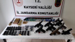 Kayseri'de kaçak silah ticareti operasyonu