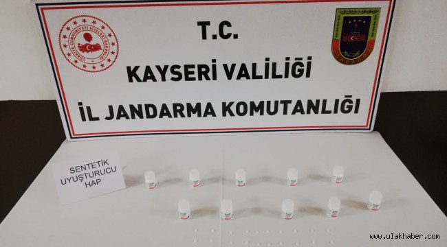 Kayseri'de uyuşturucu operasyonu: 2 gözaltı