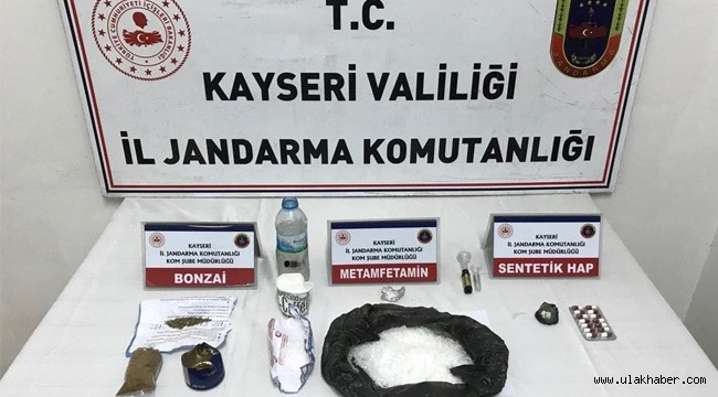 Kayseri'de uyuşturucu operasyonu: 2 gözaltı