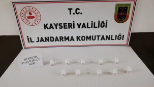 Kayseri'de uyuşturucu operasyonu: 2 gözaltı