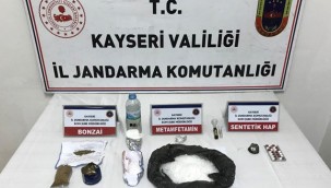 Kayseri'de uyuşturucu operasyonu: 2 gözaltı