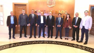 Kayseri Gazeteciler Cemiyeti, yeni Baro Başkanı'nı ziyaret etti    