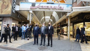 Kazancılar Çarşısı'nda yenileme çalışmaları başlıyor