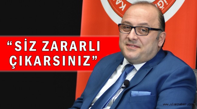 Kiracıoğlu OSB'nin açıklamasına sessiz kalmadı!