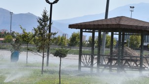 Kocasinan Belediyesi, otomatik sulama sistemiyle su ve enerji tasarrufu sağlıyor