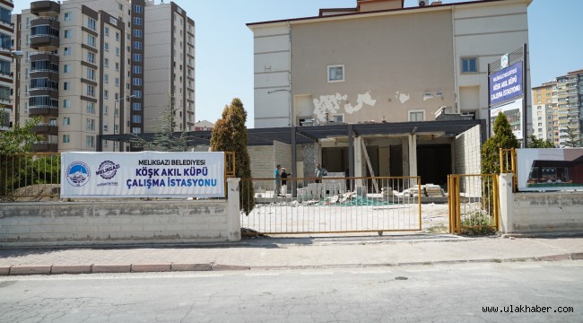 Melikgazi'den Köşk Mahallesi'nde 'Akıl Küpü'