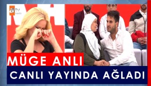 Müge Anlı, 'Bu coğrafyadaki kadınlara çok üzülüyorum' dedi, canlı yayında ağladı