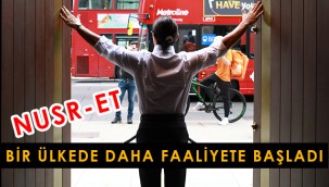 Nusret sınır tanımıyor: Bir ülkede daha şube açtı!