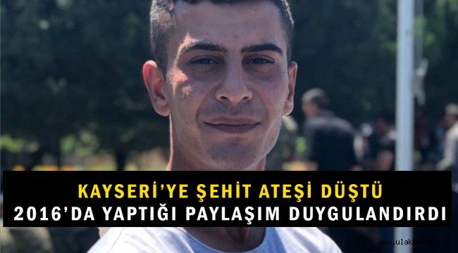 Şehit olmayı istemişti: Kayserili Mücahit Sınırtepe İdlib'de şehit oldu