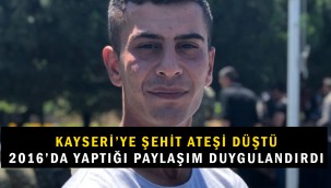 Şehit olmayı istemişti: Kayserili Mücahit Sınırtepe İdlib'de şehit oldu