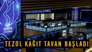 Tezol Kağıt borsadaki ilk işlem gününe tavan yaparak başladı