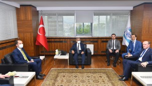 Yeniden Refah Partisi Genel Başkanı Erbakan'dan Büyükkılıç'a ziyaret