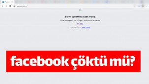 4 Ekim 2021 Facebook çöktü mü? Sorry, something went wrong hatası!