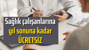 Büyükşehir Belediyesi'nden sağlık çalışanlarına müjde