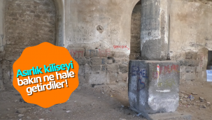 Definecilerin tahrip ettiği kilise, yetkililerden ilgi bekliyor