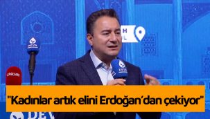 DEVA Partisi Lideri Ali Babacan'dan 'kadın hakları' açıklaması
