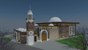 Erenköy Mahallesi'nde Saçmacı Camii'nin temeli atılıyor