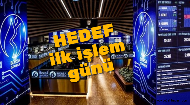 Hedef Holding (HEDEF) paylarının borsadaki ilk işlem günü belli oldu