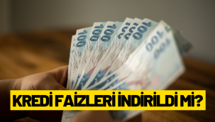 Kamu bankalarında kredi faizleri indirildi mi?