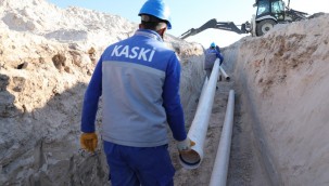 KASKİ, İncesu Tahirini Mahallesi'ndeki su sıkıntısını çözüyor