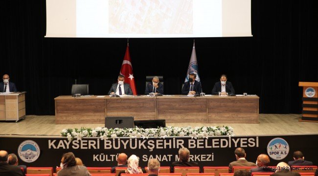 Kayseri Büyükşehir Belediyesi'nde ekim ayı meclis toplantısı yapıldı