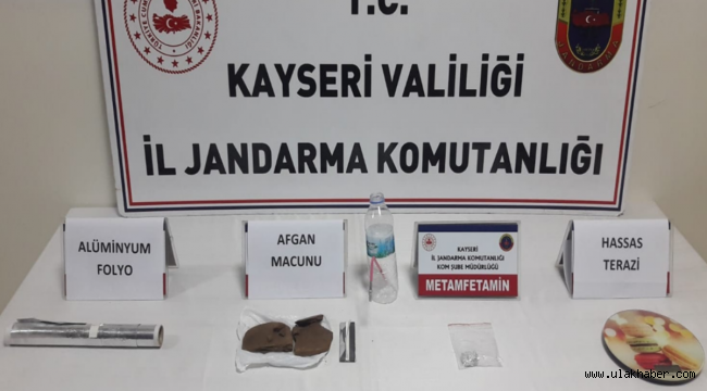 Kayseri'de bir uyuşturucu operasyonu daha!