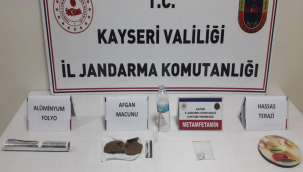 Kayseri'de bir uyuşturucu operasyonu daha!