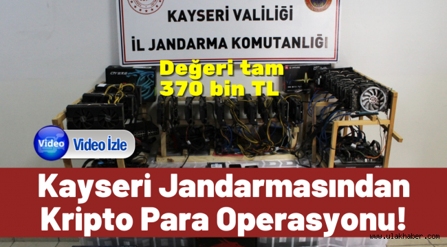 Kayseri'de kripto para operasyonu!