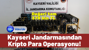 Kayseri'de kripto para operasyonu!