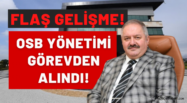 Kayseri OSB'de son dakika gelişmesi!