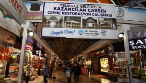 Kazancılar Çarşısı'nda restorasyon çalışmaları başladı