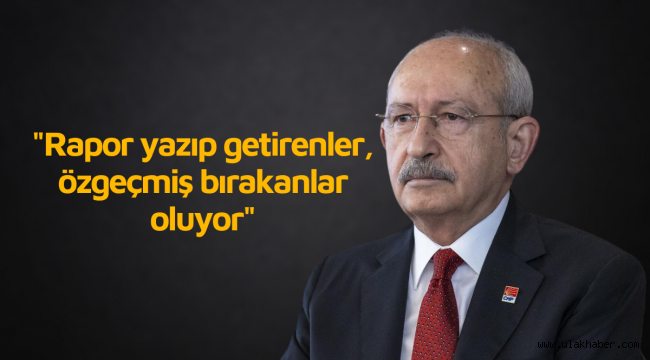 Kılıçdaroğlu'ndan Cumhurbaşkanı adaylığı açıklaması!