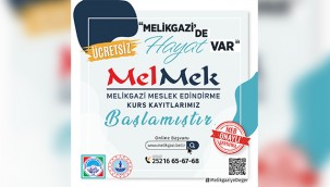 MELMEK kursları yeni dönem kayıtları başladı