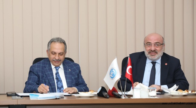 Talas Belediyesi ve Kayseri Üniversitesi'nden "Talas Süt Evi" Protokolü