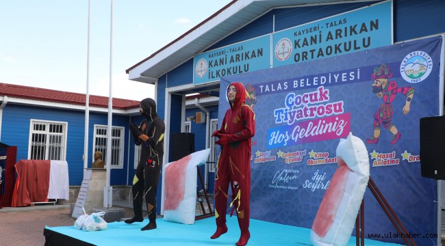 Talas okullarında 'çocuk şenliği' devam ediyor