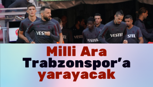 Trabzonspor'a milli arada güzel haberler