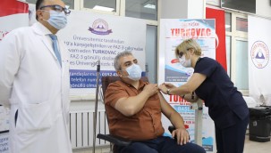 TURKOVAC gönüllülere uygulanmaya başladı