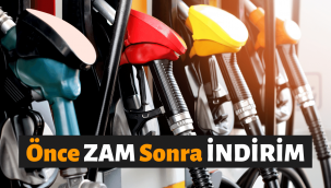 Akaryakıta yeni zam, ardından indirim!