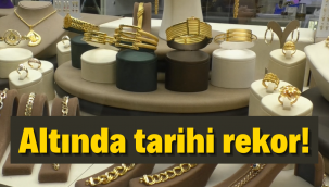 Altın tarihi zirvesini gördü! İşte gram ve çeyrek altın fiyatı!