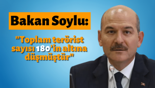 Bakan Soylu Türkiye'deki terörist sayısını açıkladı