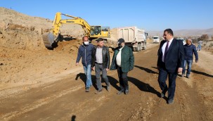 Başkan Yalçın Kepez yeni yolu inceledi