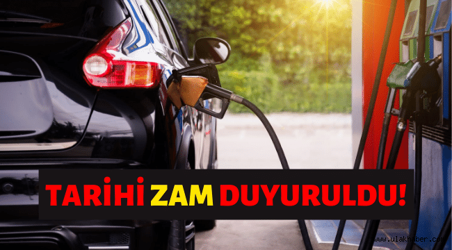 Benzin, motorin ve LPG'ye tarihi zam geldi!