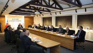 Büyükşehir'de "Doğal Gaz Yatırım" Toplantısı