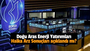 Doğu Aras Enerji (ARASE) halka arz sonuçları, kaç lot verdi, borsada ne zaman işlem görecek?