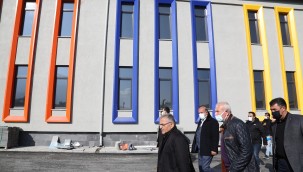 Hayırsever Büyükkılıç ailesinin okulunda sona doğru