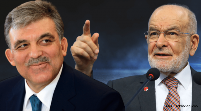 Karamollaoğlu Abdullah Gül ile görüşecek