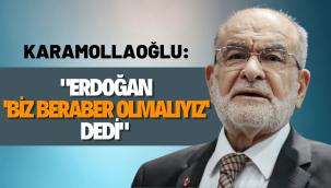 Karamollaoğlu'ndan Cumhur İttifakı açıklaması